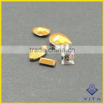 Fashion China Factory AAA Quality Rectangla, Square Drop, Oval ,horse Eye Shape Point Back Crystal Fancy Rhine Stone for Dress