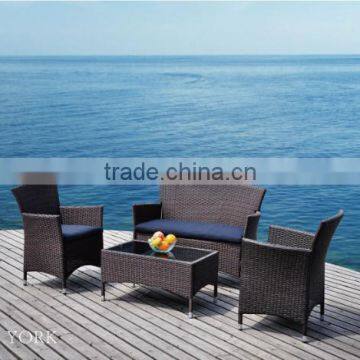 Weather-resistant Cheap outdoor furniture resin outdoor sofa set