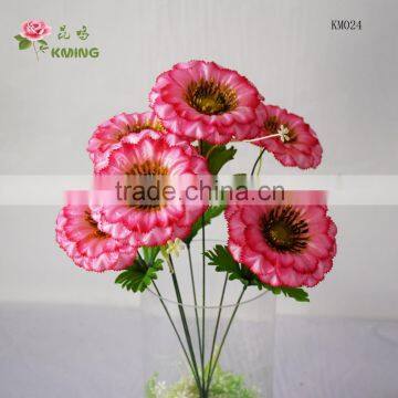 China factory produce sinulation silk flower for qing ming festival