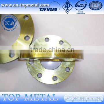 Carbon steel DIN2576 PN16 yellow paint flange