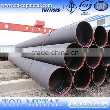 large diameter lsaw black square steel pipe