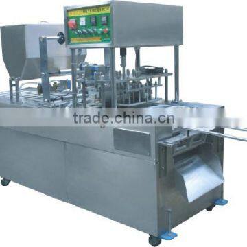 High quality SUS304 stainless steel automatic yoghurt cup filling and sealing machine