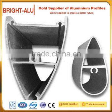 Professional triangle industrial aluminum extrusion profile for production line