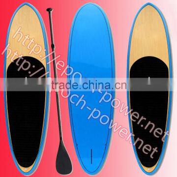 2015 new design Colorful 9.6' bamboo Sup Paddle Board sup