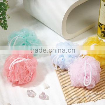 flower shape shower mesh sponge