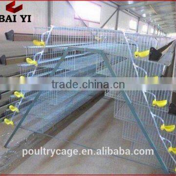 Anping Baiyi Wire Mesh Quail Cage For Laying Hen And Quail Cage Design(hot sale)