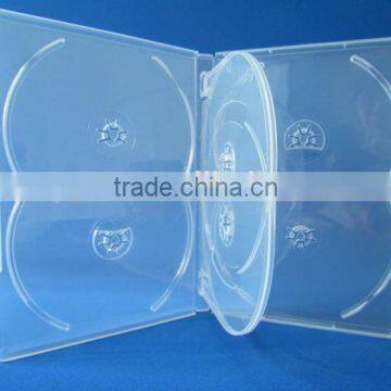 14mm Multi 6-DVD Case, Plastic DVD Case Made of Polypropylene,with Sleeve Outside of the Case photo-3