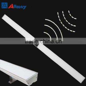 Dopplar radar sensor LED linear light 1200mm 18w dimming sensor hanging light