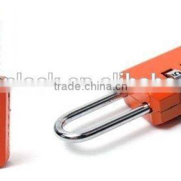 China Suppliers 3-dial Digital Password cute Code number Aluminum Alloy combination iron padlock