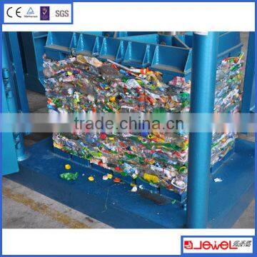 Vertical Hydraulic PET Hard Plastic Baler Machine Press Compactor