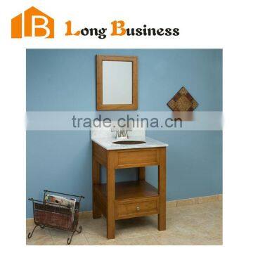 LB-LX2192 Oak With Stone Cheap Chinese Modern Bathroom Vanity