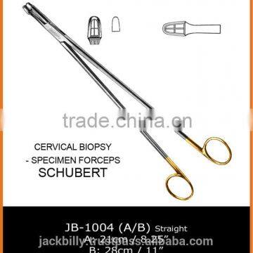 schubert , cervical biopsy specimen forceps, biopsy forceps,