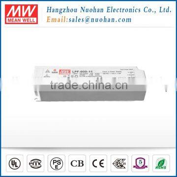 Meanwell LPF-60D-15 60w 15v Dimmable Led Strip Driver photo-4