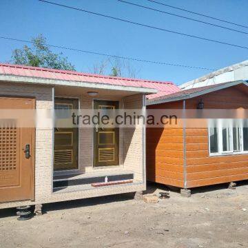 Well-designed prefabricated house &decorative sandwich panel one bedroom small prefab house