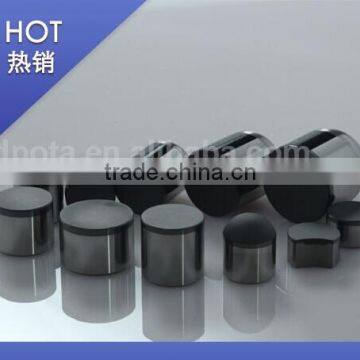 Polycrystalline diamond compacts for drill cutter rock cutting