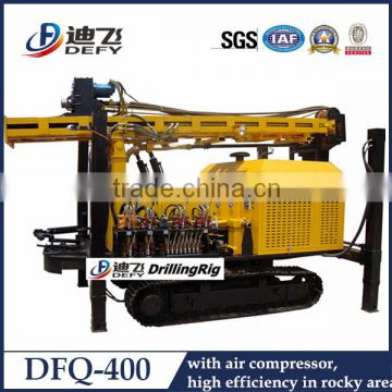 400m deep pneumatic water well drill rigs--Hot sale in Russia