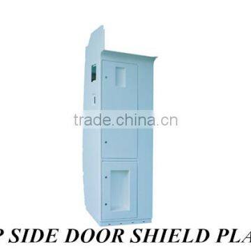GRP material side door shield plate of High-speed train &metro light rail,train parts