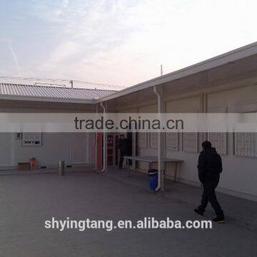 Flatpack container accommodation building