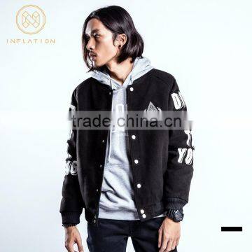 Custom fitted baseball varsity jacket wholesale