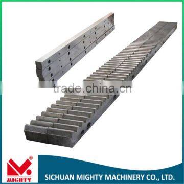 gear racks length of 200mm, 400mm, 500mm, 800mm, 1000mm, 2000mm