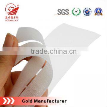 hook and loop self adhesive coated back paper sticky hook loop