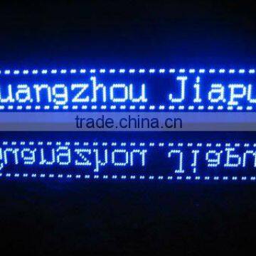 advertising flexible led hang tag display sign board price made in China