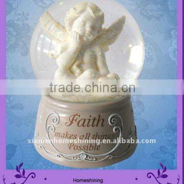 cherub waterglobe