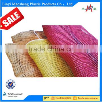 HDPE monofilament poly mesh bags on roll