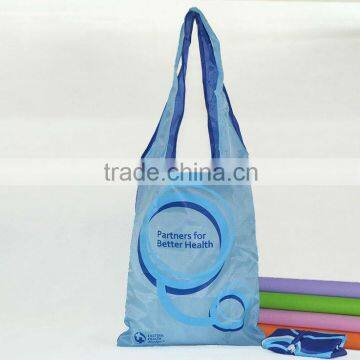 guangzhou bag 210D polyester folding tote bag