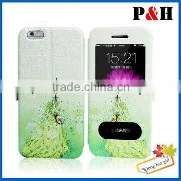 For iphone 6 with belt clip holster case,leather case