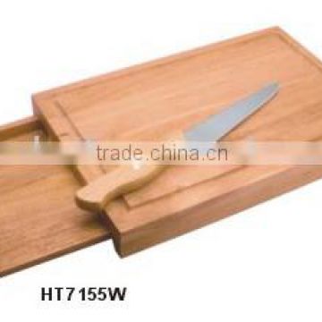 1Pc Knife + Cutting Board