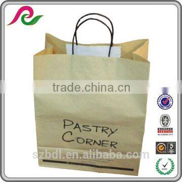 greaseproof pe coated paper pastry packing bag