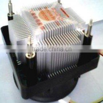 CPU heat sink,copper insert type,Appliaction for intel LGA 775 series