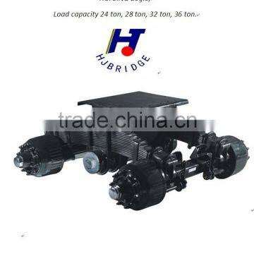 28T BPW type Bogie ten-bolt type for trailer