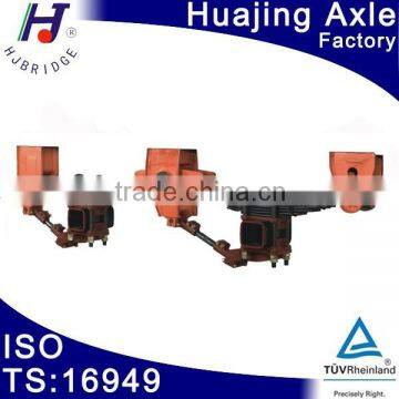 Huajing Overslung Mechanical Suspension 2 axle for Semi Trailer American Type