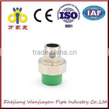 Green Color Hot Sale PPR Pipe Fitting Male Union