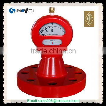 offshore oil well drilling Flanged Pressure Gauge YK type