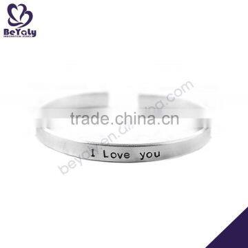 China Manufacturer 2015 latest stainless steel good luck bracelet