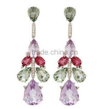 Long Big Beautiful Drop Earrings