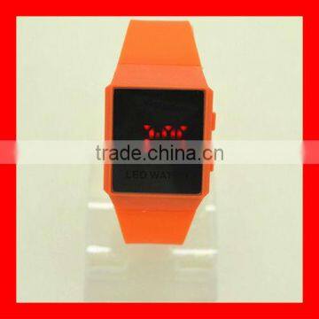 Silicone Kids LED Watches, Mix Order LED Watches, Put Your Own Logo Watches LED