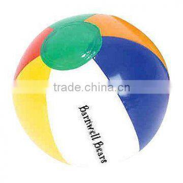 Multi-Colored Vinyl Beach Ball - 16"