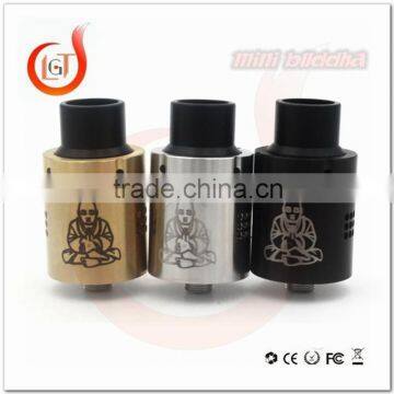 2016  usa ecig clone Atomizer MINI Buddha Rda With Factory Price 304 stainless steel vape atomizer 18650 rda buddha mini