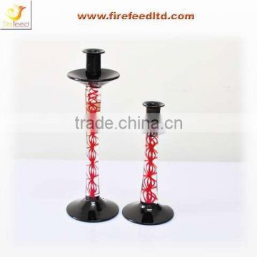 decorative glass candle holder