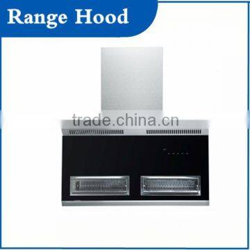 LED display sensor touch side wall mounted range hood (FG-714)