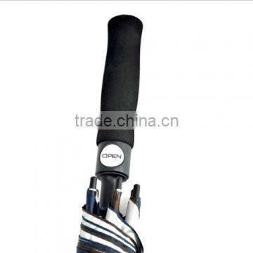 30 Inch Xiamen Factory Auto Golf Fiberglass Umbrella photo-3