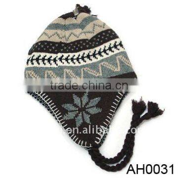 winter acrylic knitting patterns hats