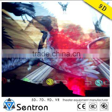 9D Simulator 3/6/9 Motion Luxury Seats For Amusement Park 9D Cinema Cabin Simulator photo-4