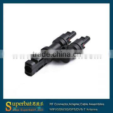 Wholesale price MC4 Y solar panel connector MC4 male to MC4 female to female