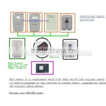 linear Multi code remote 300MHZ ,Linear remote,linear multi code remote