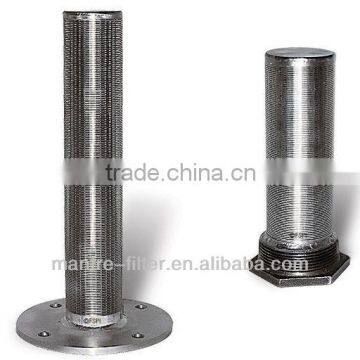 304 and 316 stainless steel Wedge wire cylinder filter element